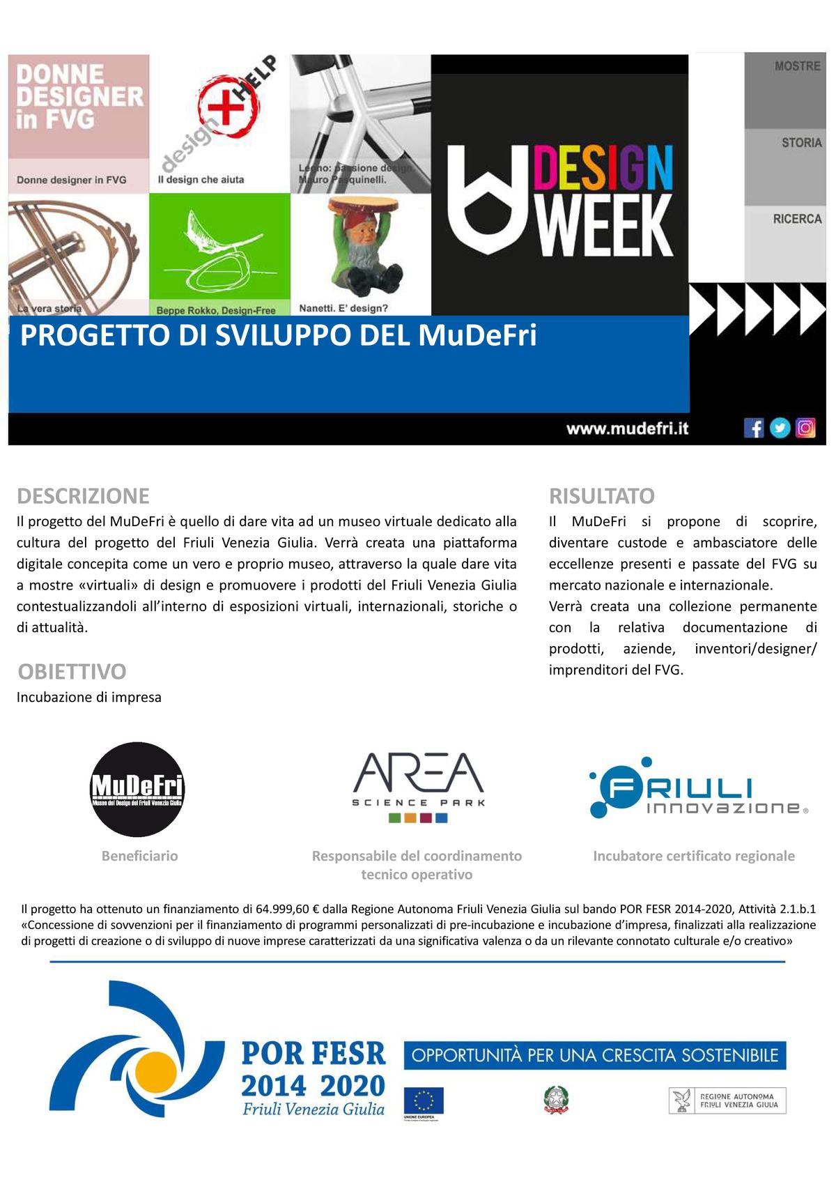 Il MuDeFri precursore dei Musei on line